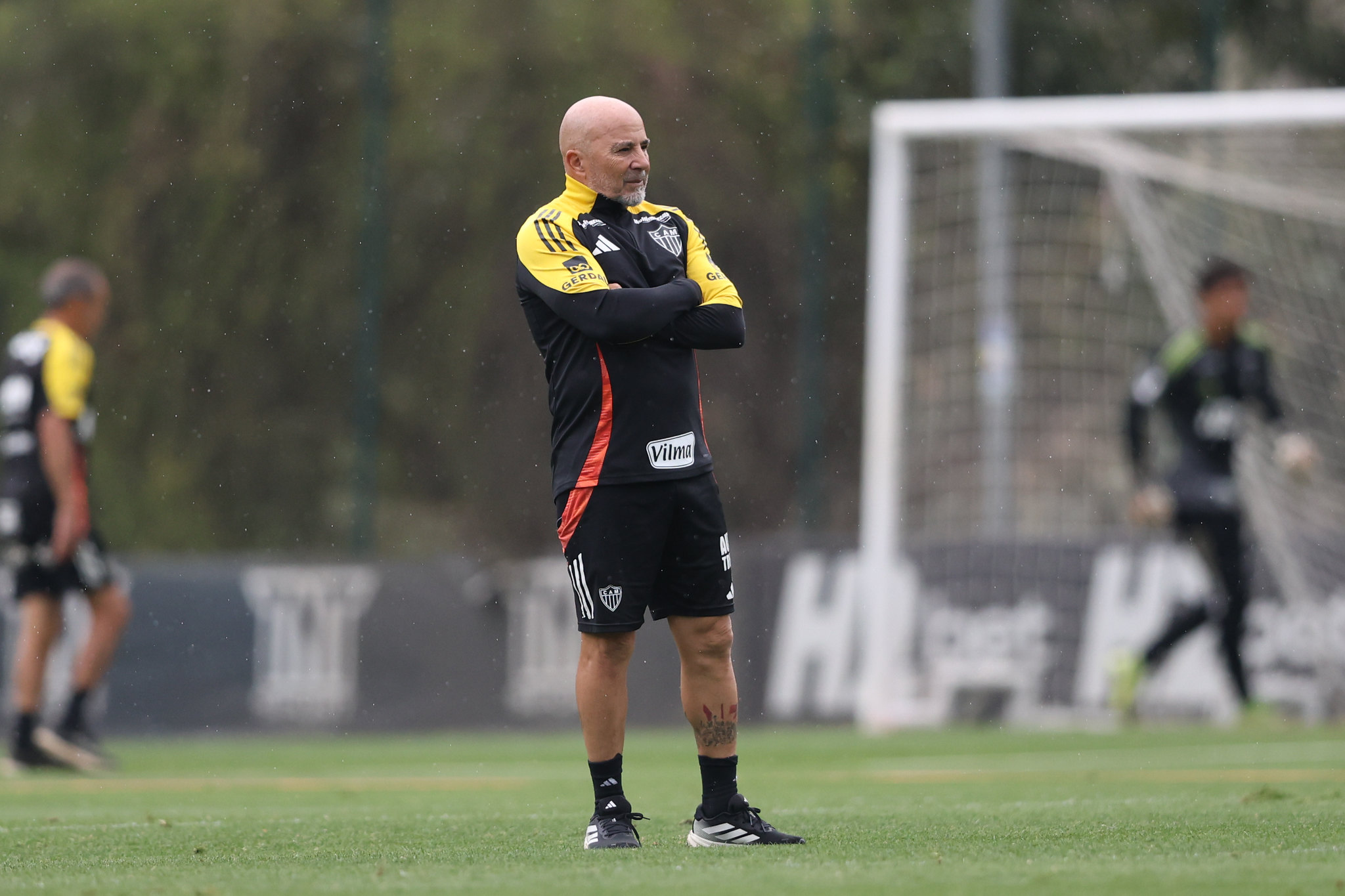 Sampaoli foi um dos responsáveis pela saída de Cazares do Galo