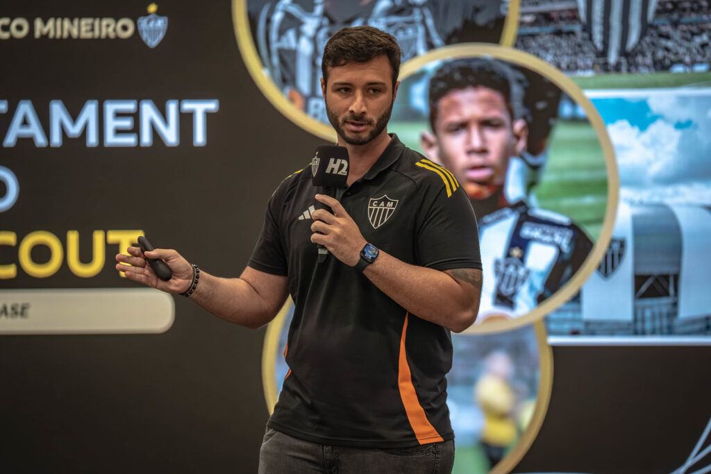 André Velloso, coordenador de Scout das categorias de base do Atlético