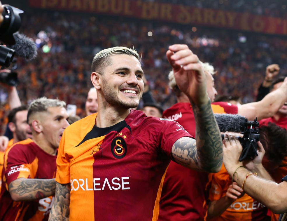 Galo sonda a situação de Mauro Icardi, do Galatasaray-TUR.