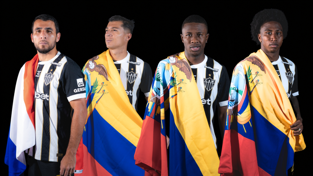 Jogadores do Atlético convocados para a Copa