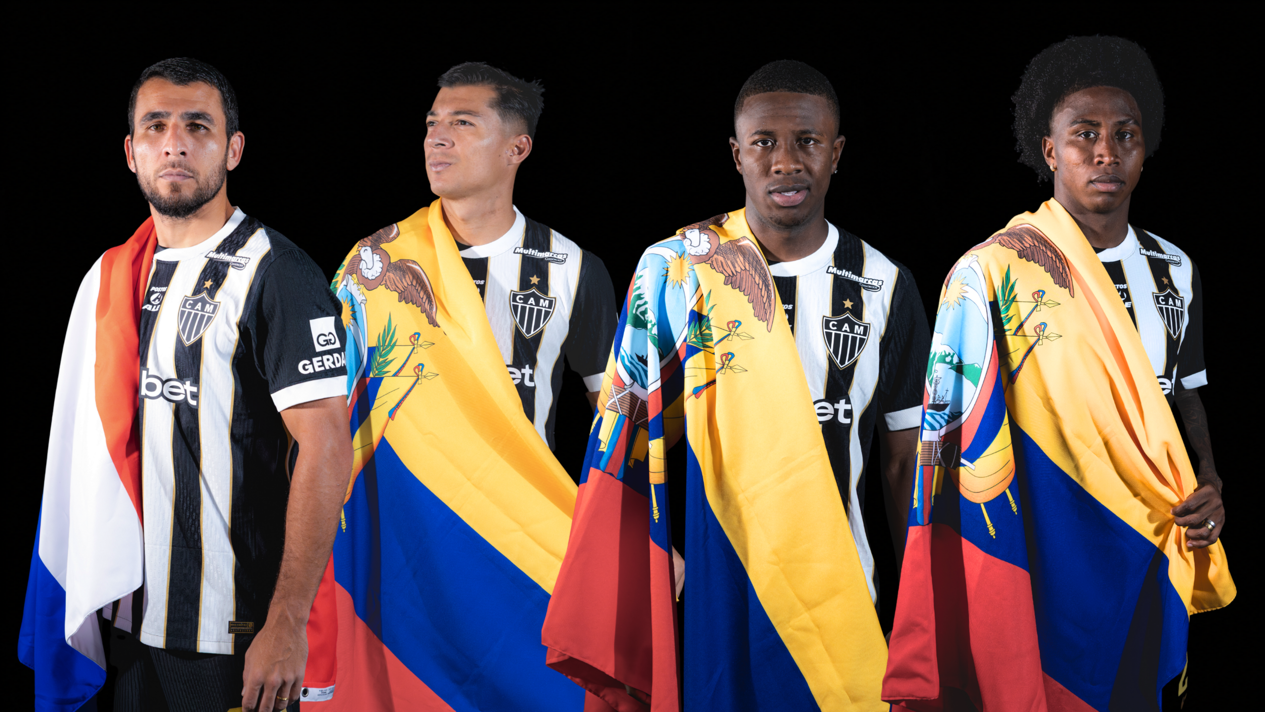 Jogadores do Atlético convocados para a Copa