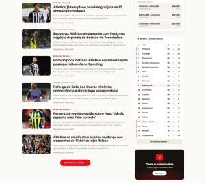 Página inicial do portal Bica Galo